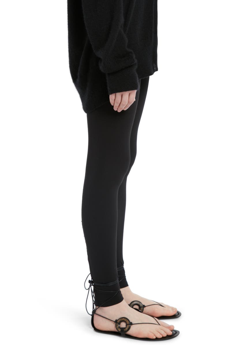 The Row Lanza Ankle Zip Leggings, Alternate, color, 