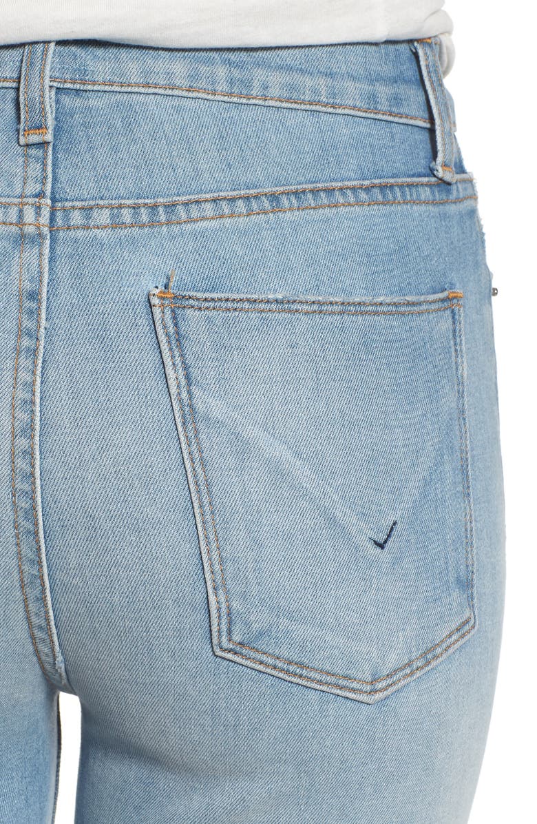 Hudson Jeans Zoeey High Waist Cutoff Boyfriend Shorts, Alternate, color, 