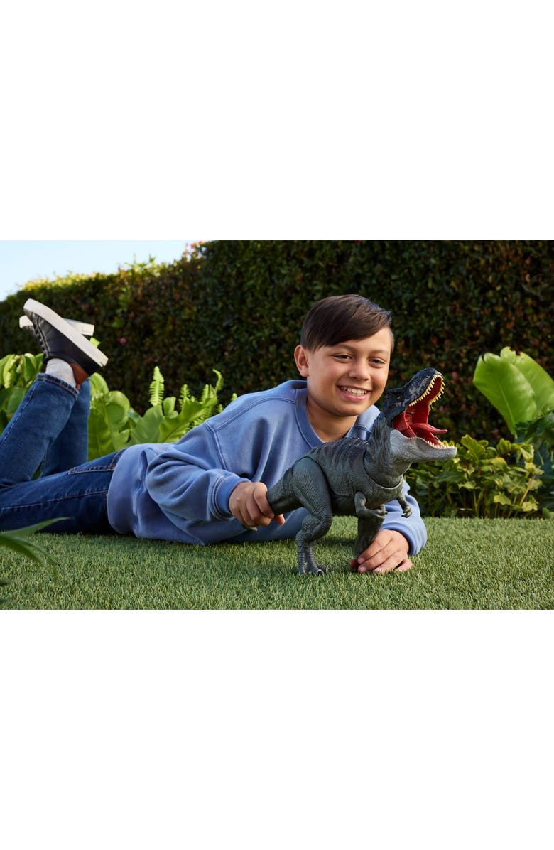 JURASSIC WORLD Saga Power Devour Tyrannosaurus Rex Figurine, Alternate, color, 
