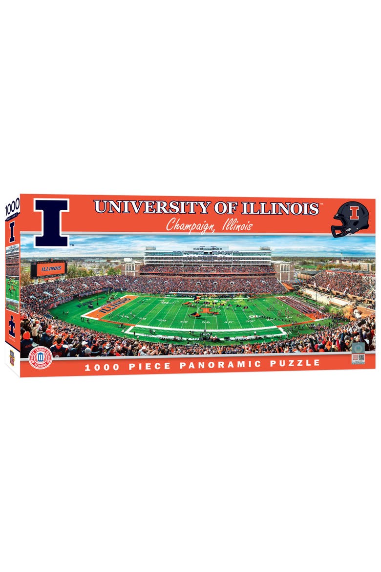 Illinois 1000pc Panoramic Puzzle, Main, color, Multicolor