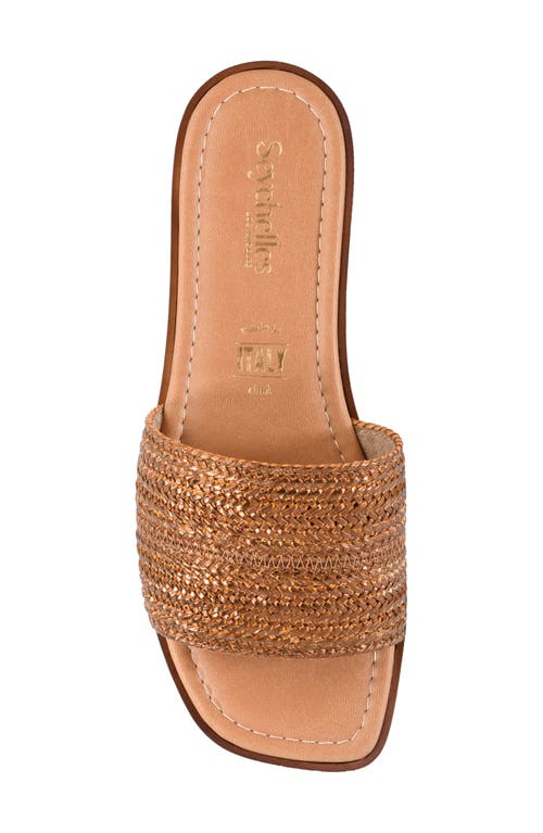 SEYCHELLES SEYCHELLES PALMS PERFECTION SLIDE SANDAL