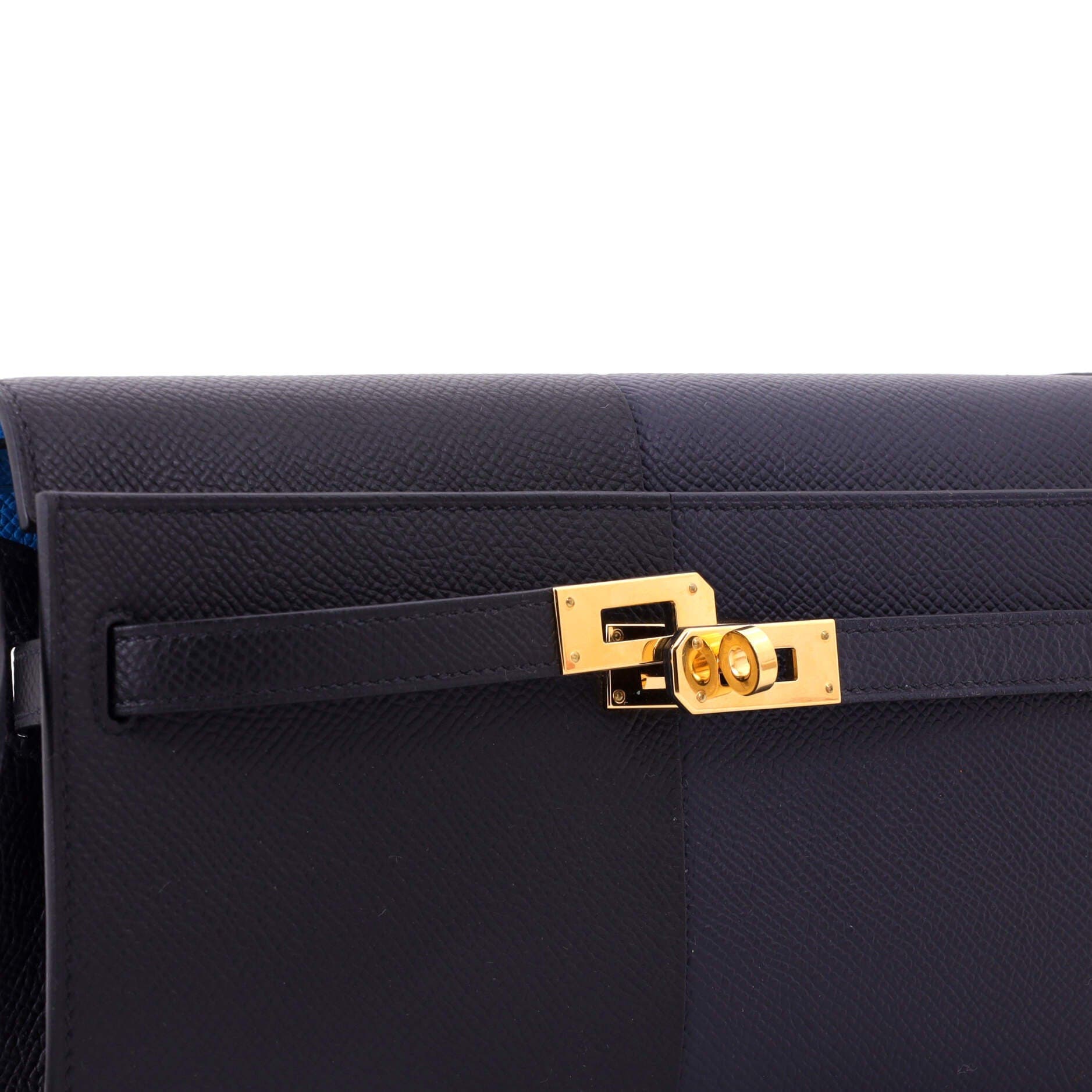 Casaque Kelly To Go Wallet Epsom, Alternate, color, Blue