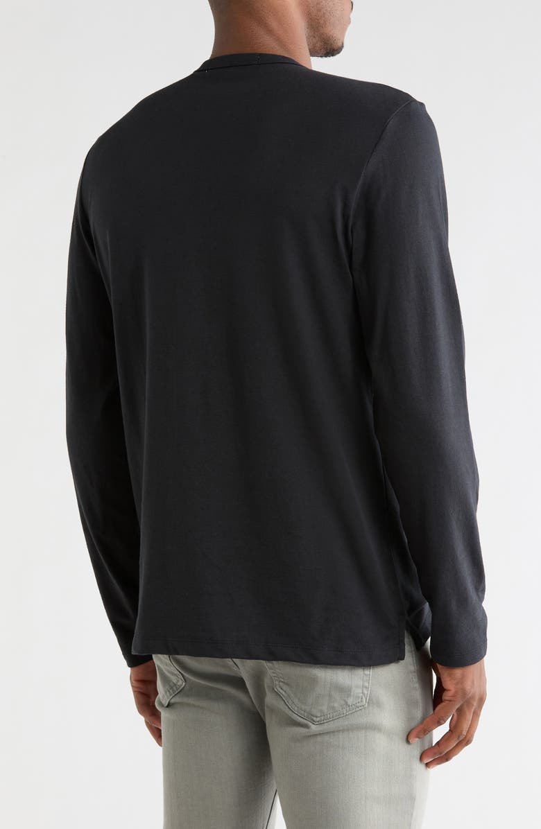Joe's Cotton Henley, Alternate, color, Black