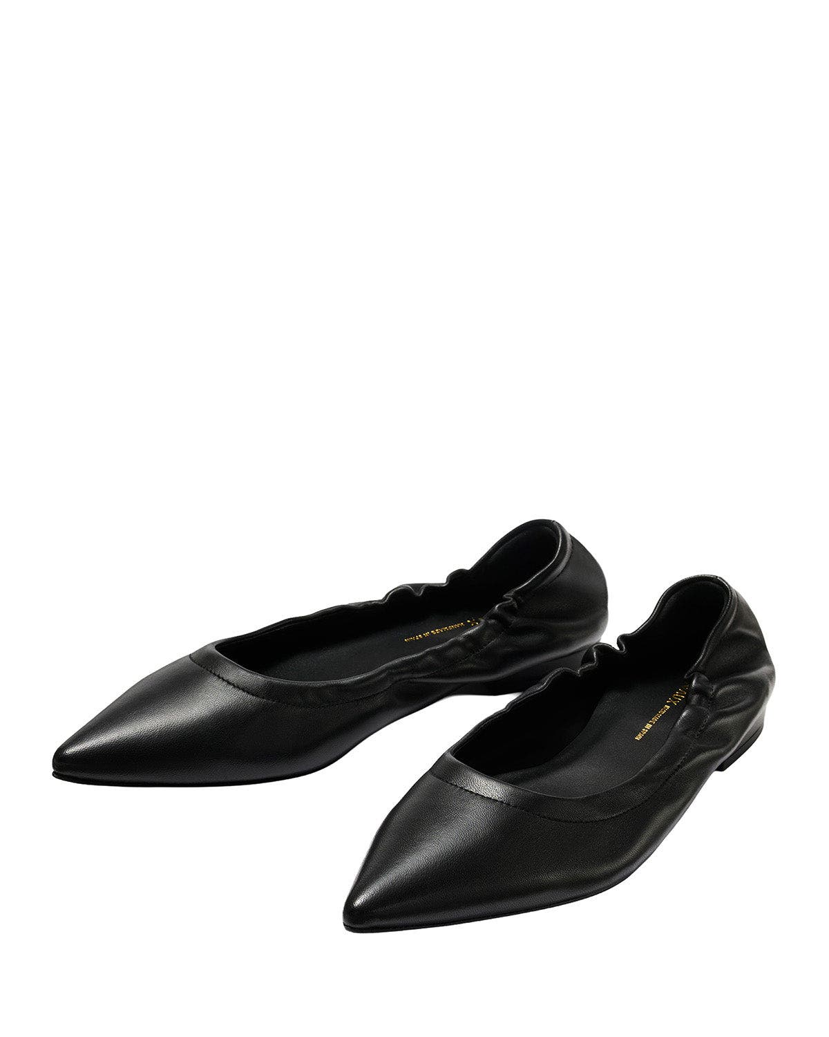MARGAUX The Roma Ballet Flat, Alternate, color, Black Nappa
