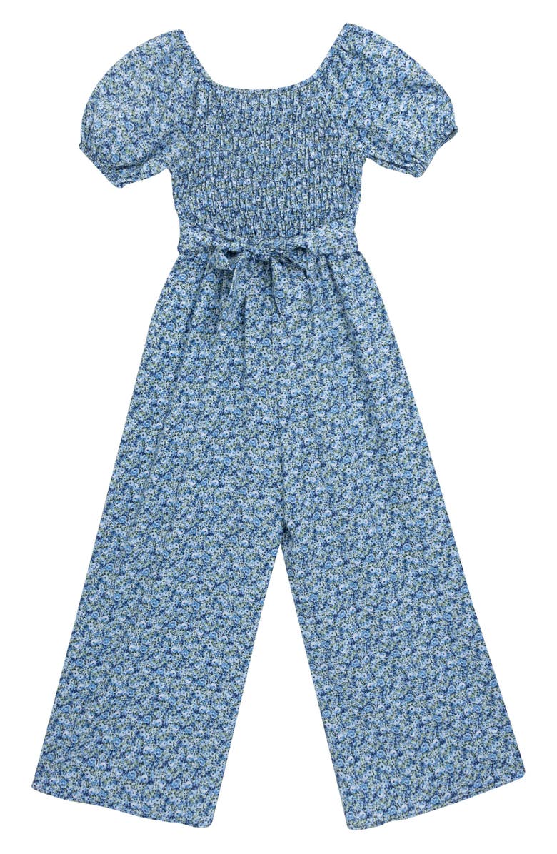 Speechless Kids' Ditsy Jumpsuit, Alternate, color, 