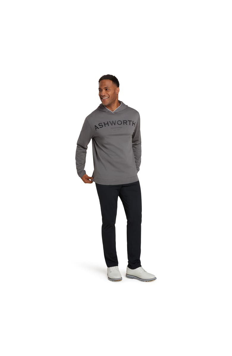 ASHWORTH GOLF Heritage Ashworth Hoodie, Alternate, color, Grey