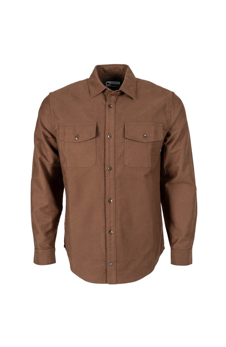 Mountain Khakis Moleskin Shirtjac, Main, color, Cedar