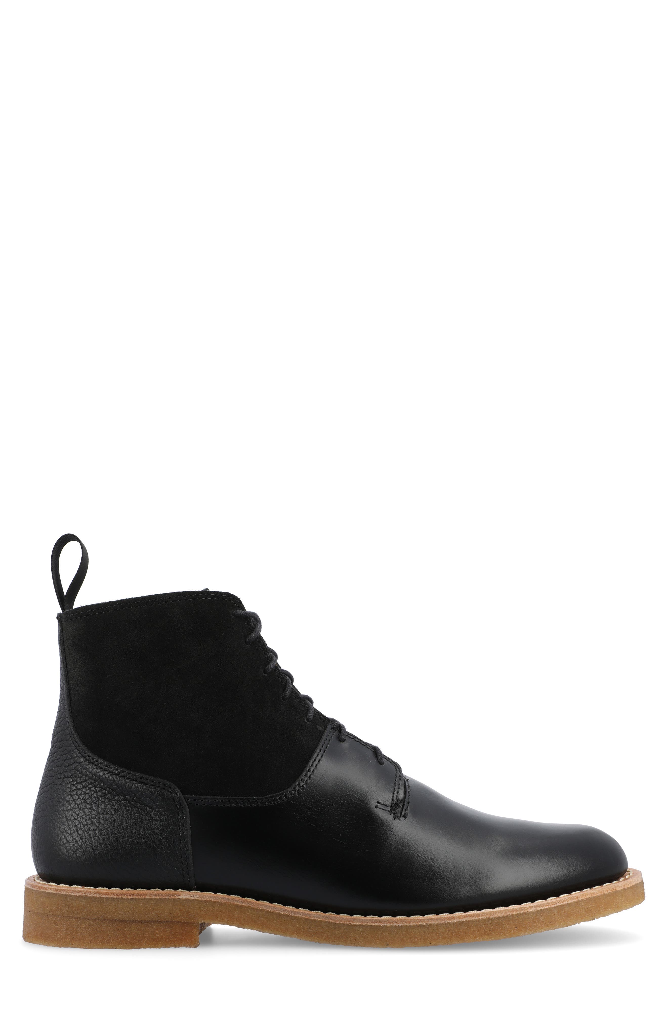 TAFT The Douglas Plain Toe Boot, Alternate, color, Midnight