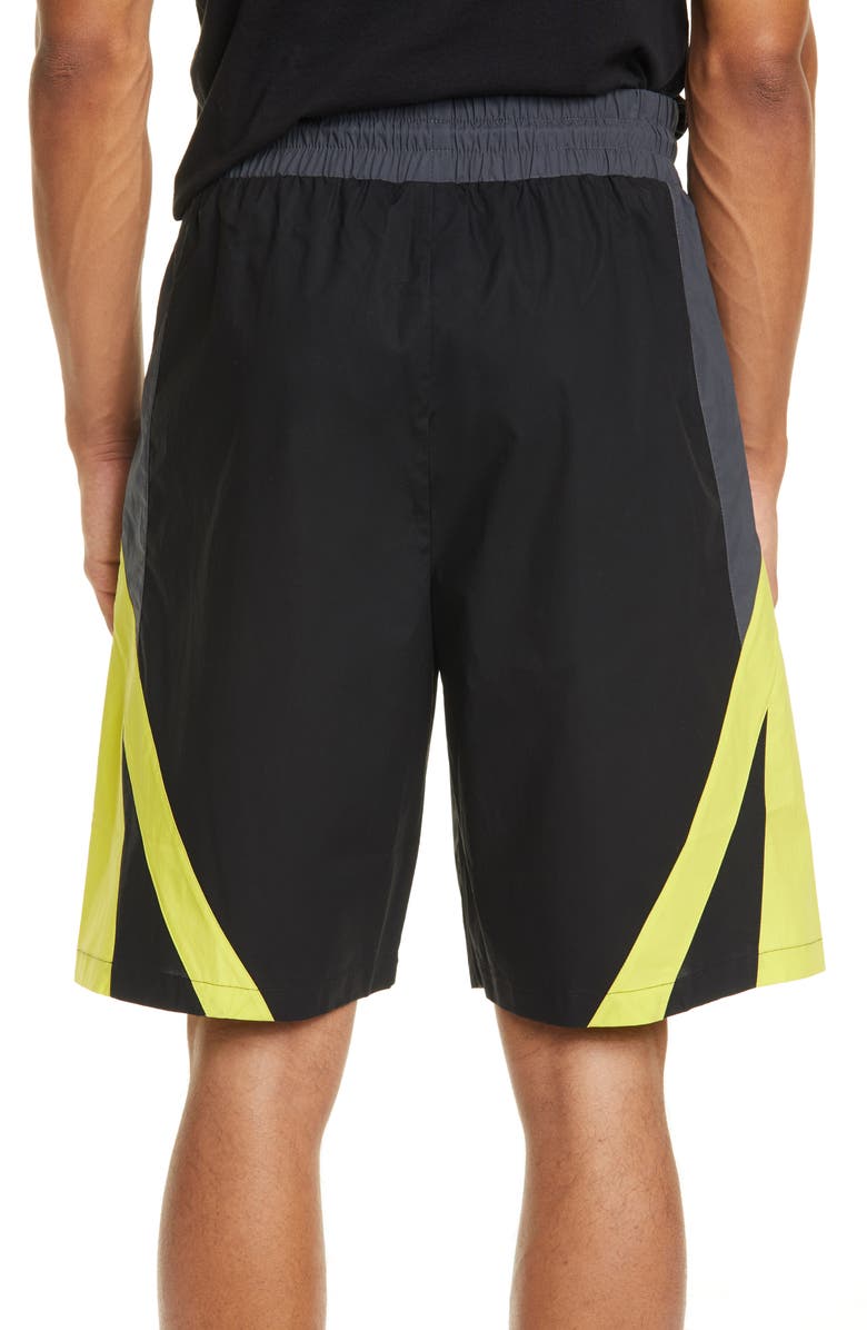 Marcelo Burlon Dynamic Cotton Blend Board Shorts, Alternate, color, 