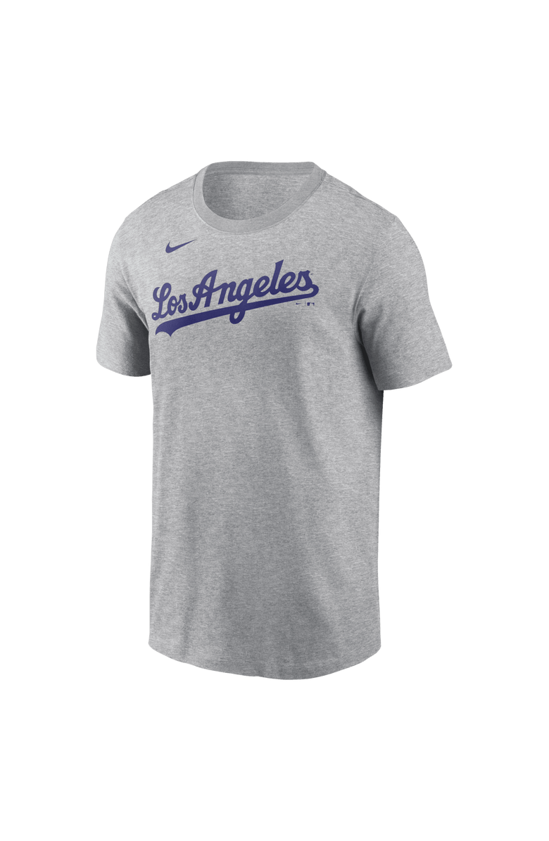 Nike Men's Nike Shohei Ohtani Heather Gray Los Angeles Dodgers Name & Number T-Shirt, Alternate, color, Heather Gray