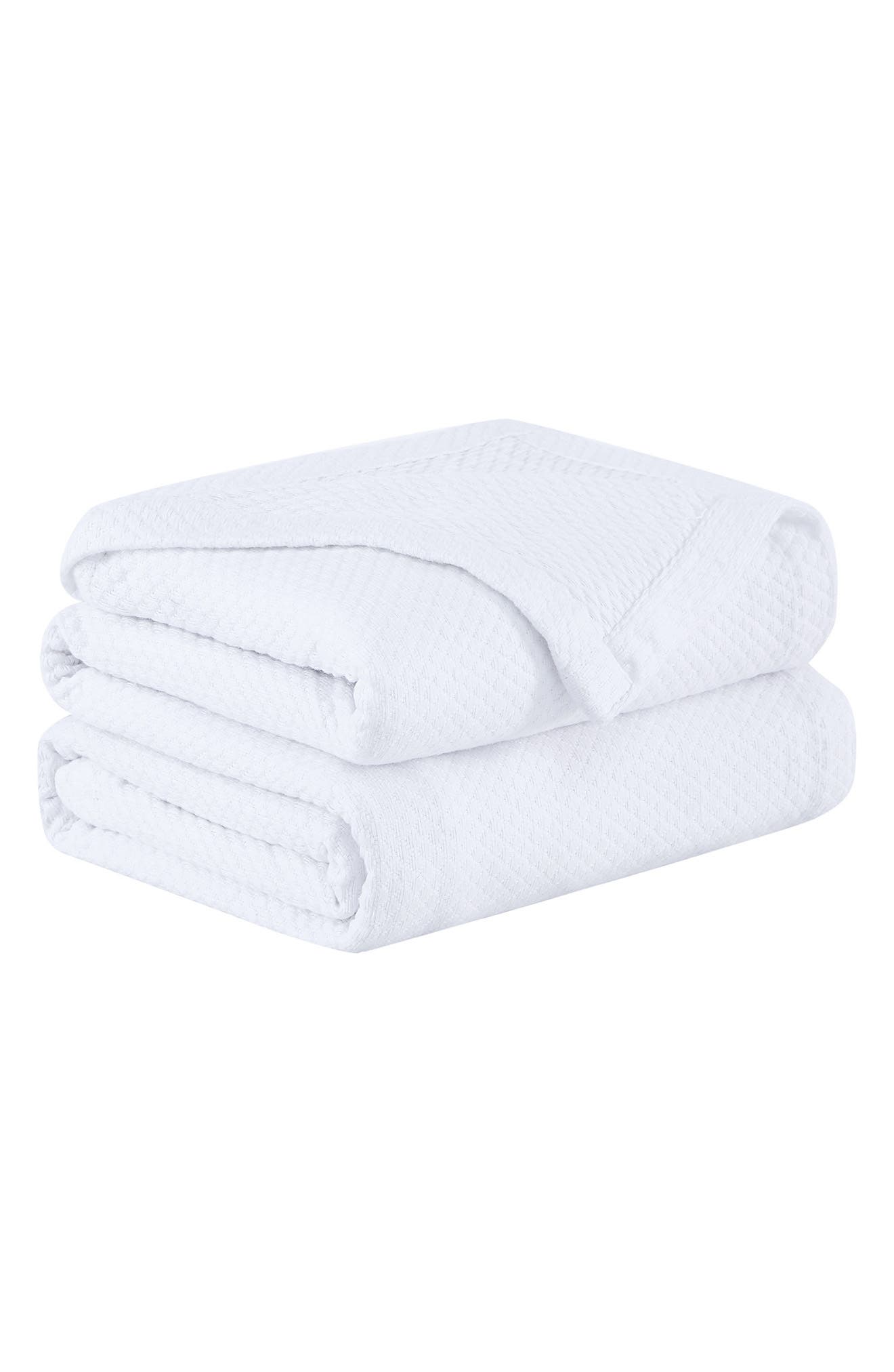 SOUTHSHORE FINE LINENS Milton Cotton Luxury Blanket