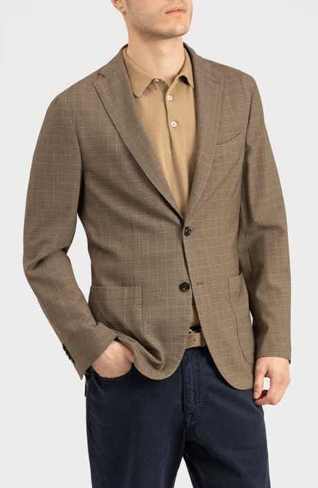 Boglioli K-Jacket Check Virgin Wool Sport Coat