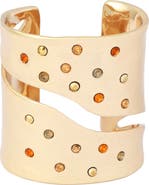 Kurt Geiger London Multi Stone Statement Cuff Bracelet