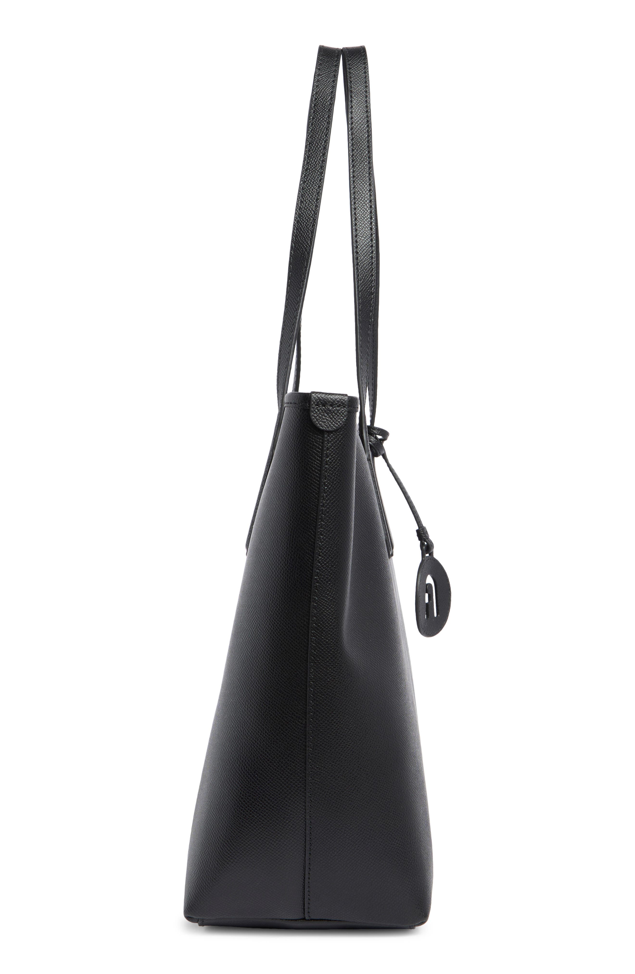 Furla Classic Zip Top Tote Bag, Alternate, color, Nero