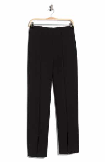Soft Stretch Ponte Slit Front Pants