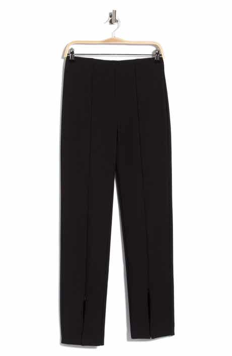 Soft Stretch Ponte Slit Front Pants
