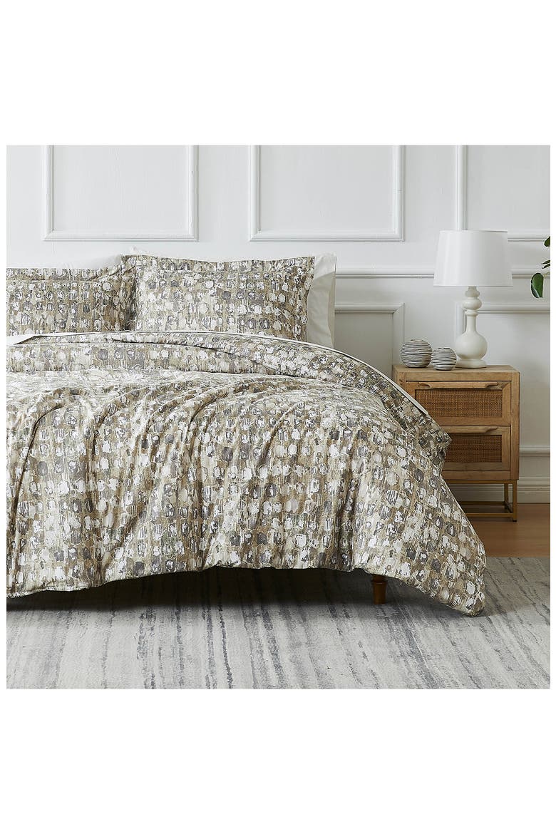 Rhythm Duvet Cover & Sham Set, Alternate, color, TAUPE