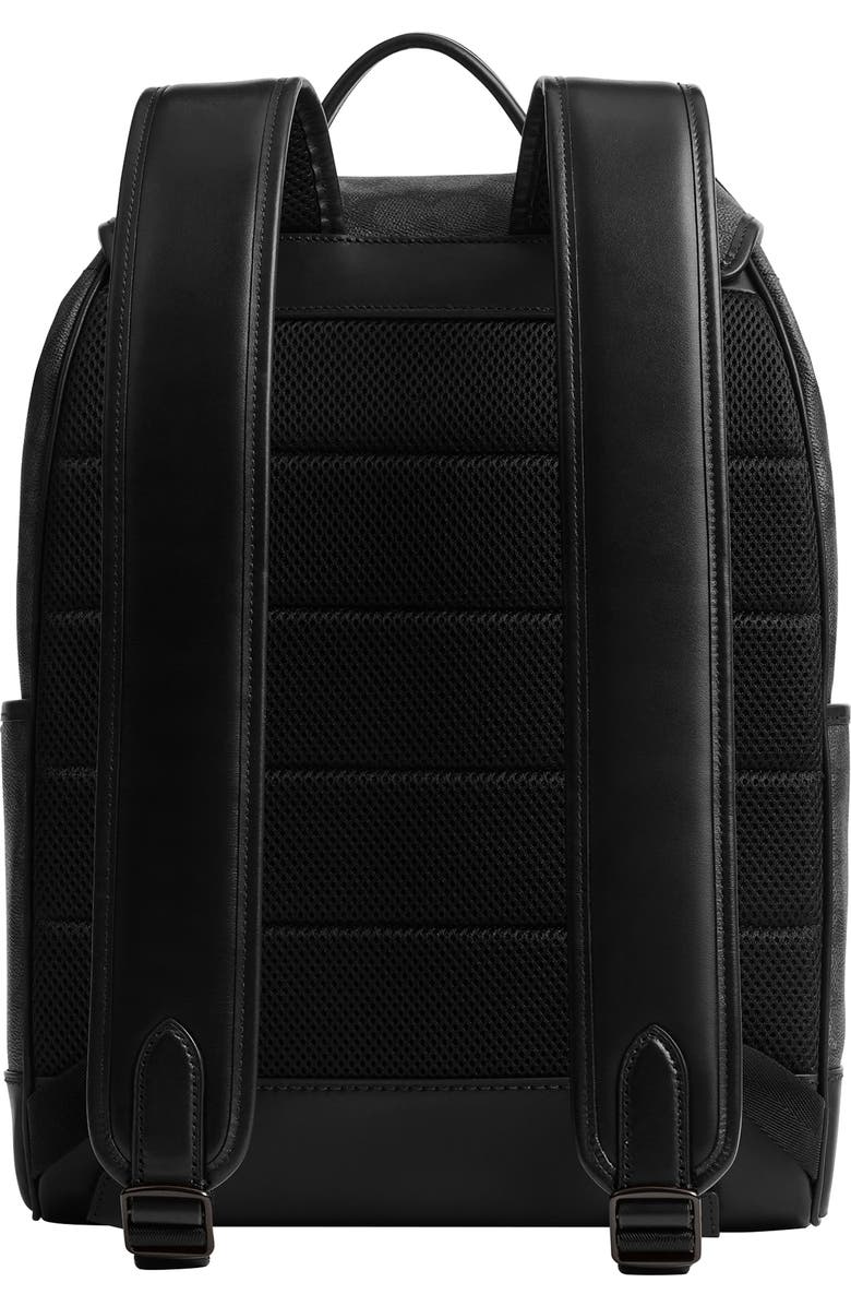 COACH League Signature Canvas Backpack, Alternate, color, Charcoal Signature
