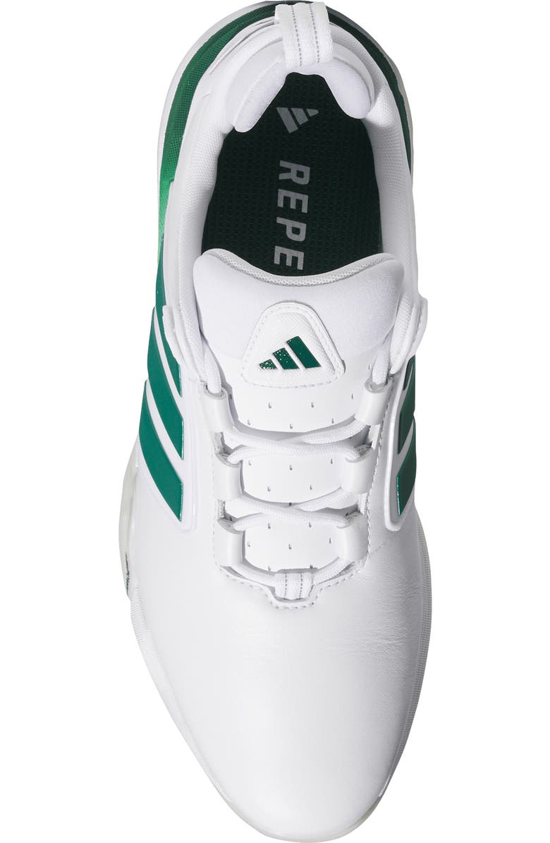adidas Adipower 26 Waterproof Golf Shoe, Alternate, color, Ftw White/ Cgreen/ Cry White