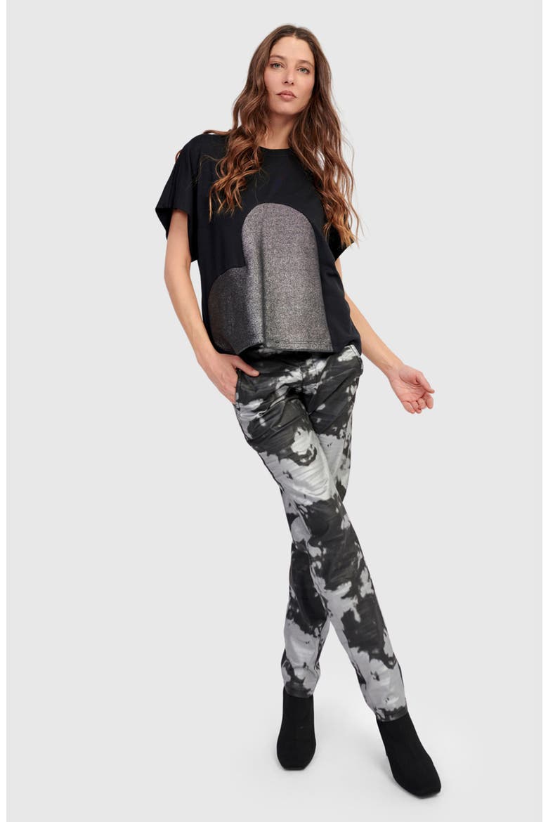 Lola Heart Tee, Alternate, color, Silver