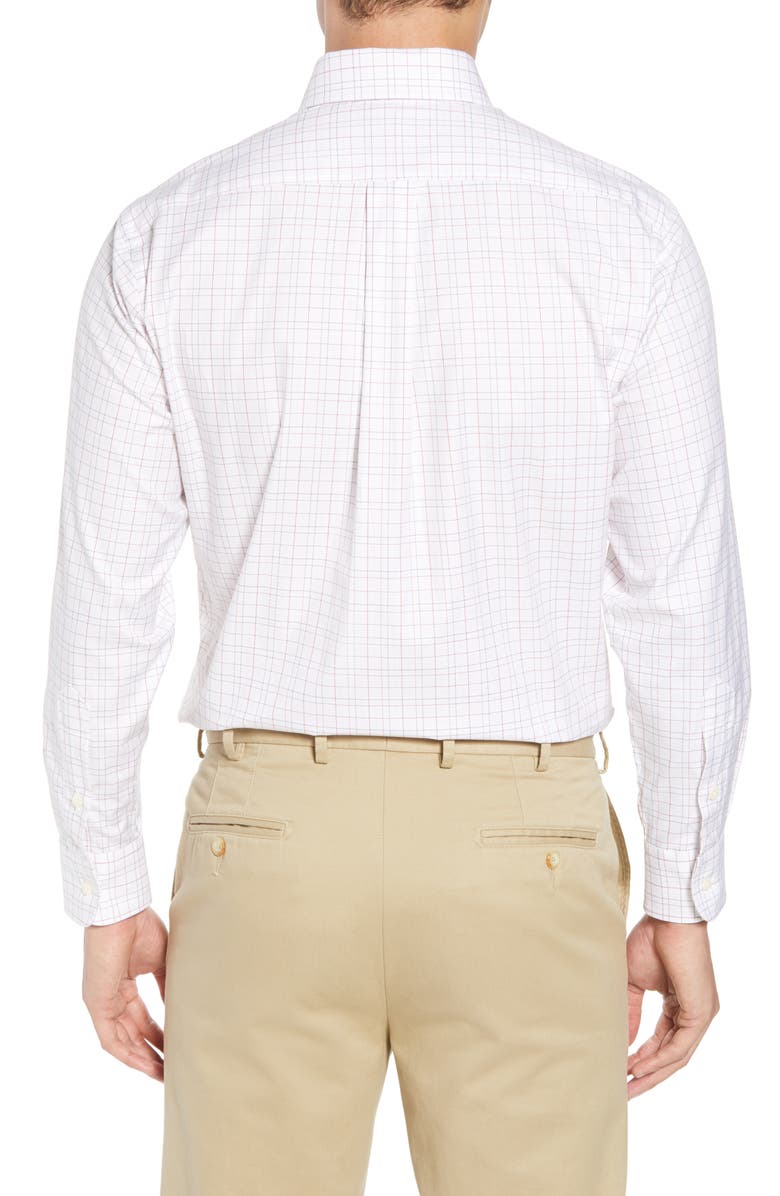 Gitman Tailored Fit Plaid Dress Shirt, Alternate, color,