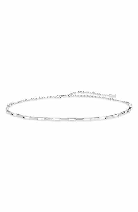 Square Link Chain Belt