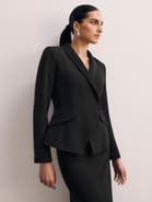 The Fold Forino Clever Crepe Blazer