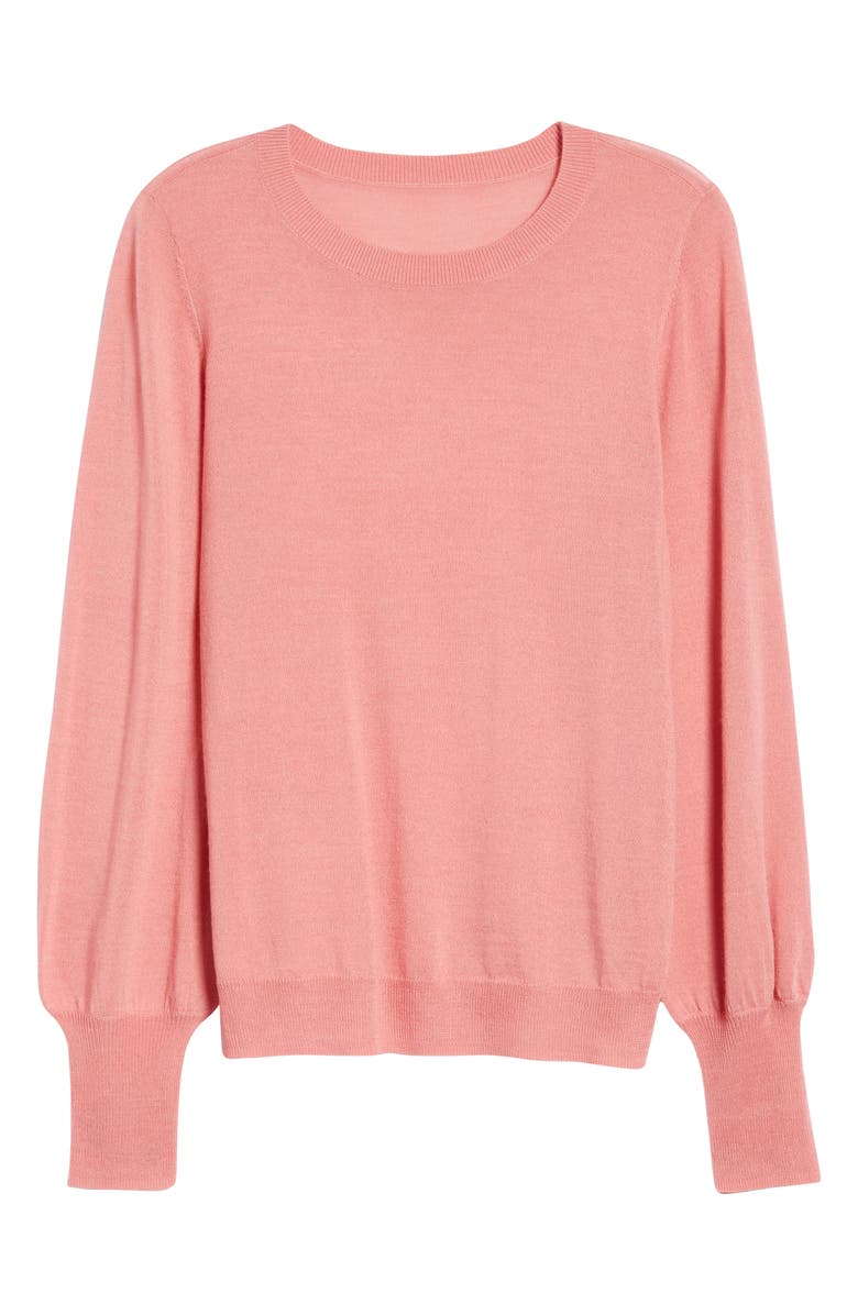 Halogen<sup>®</sup> Puff Sleeve Sweater, Alternate, color,