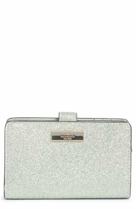 Kate Spade New York kenzie boxed glitter medium compact wallet