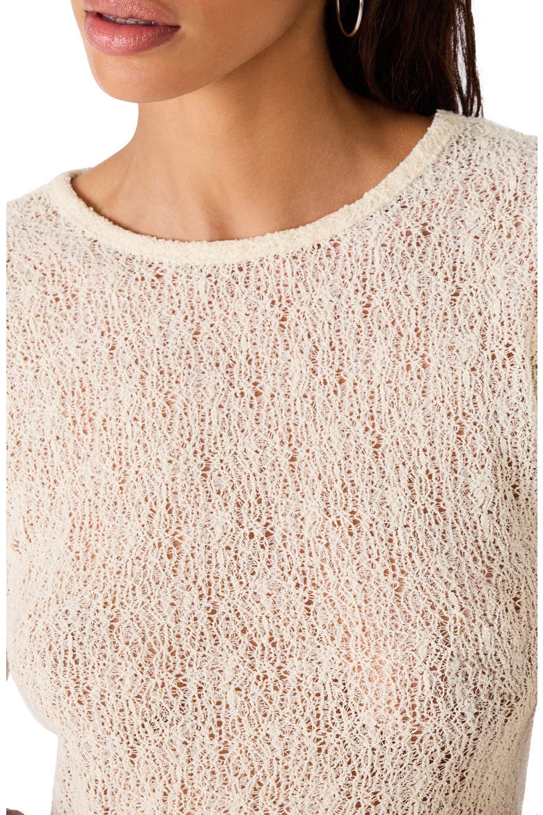 Sierra Long Sleeve Knit Top, Alternate, color, IVORY
