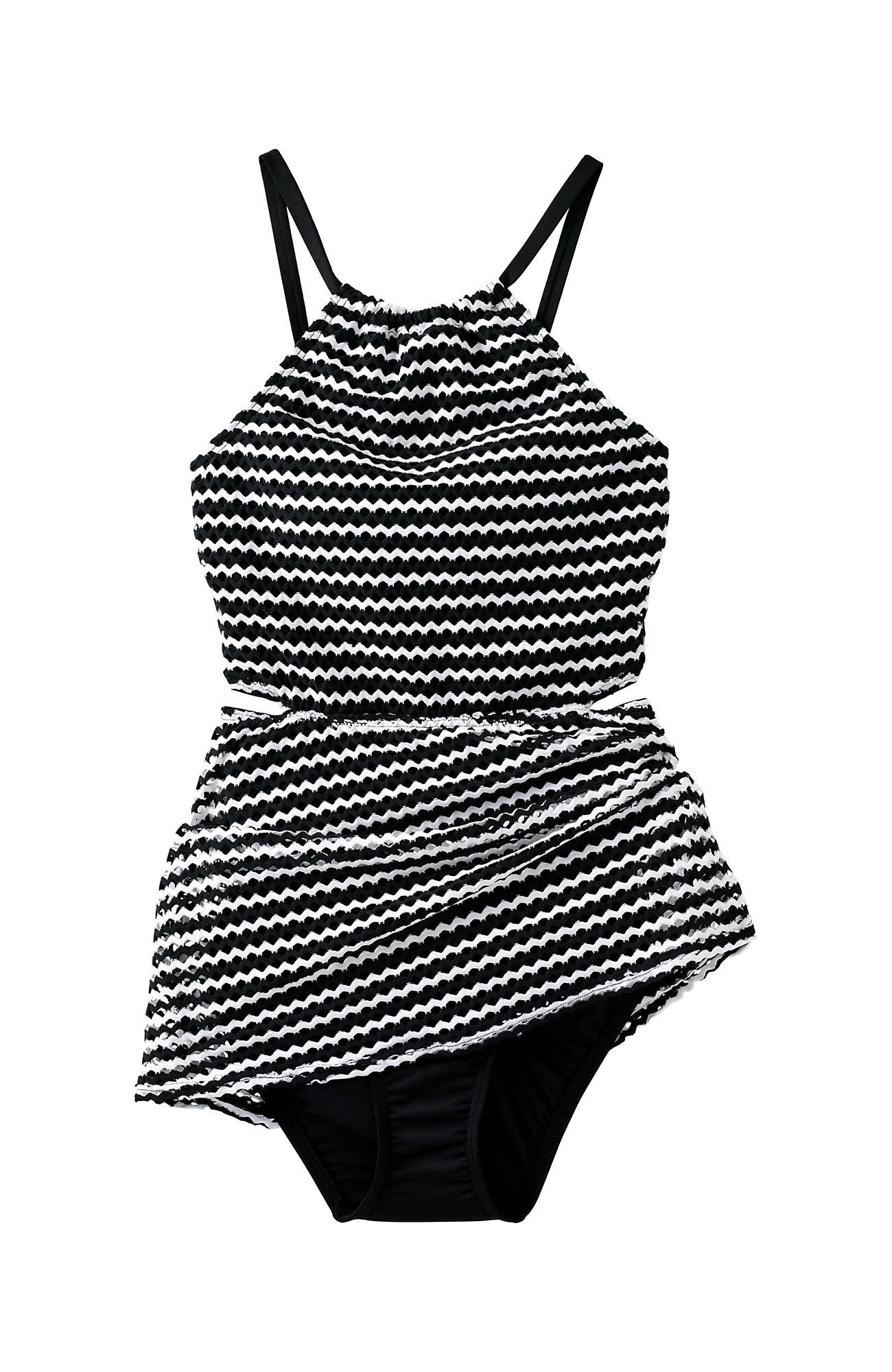 crochet monokini swim dress swimsuit Plus Size Crochet Monokini Swim Dress Swimsuit (Women)