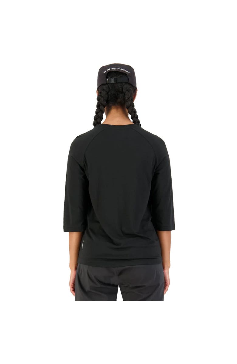 Mons Royale Tarn Merino Shift Raglan 3/4 Sleeve - Women's, Alternate, color, Black/Black