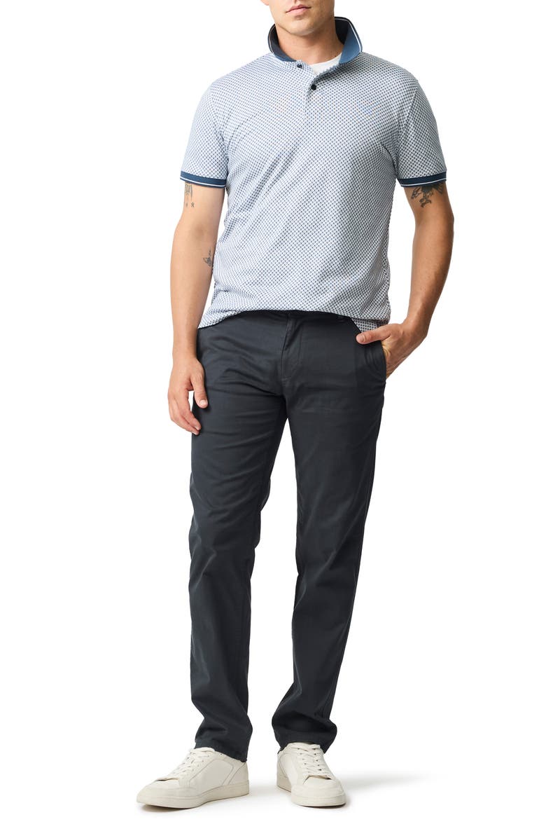 Rodd & Gunn Thomas Road Stretch Cotton Flat Front Chinos, Alternate, color, Coal