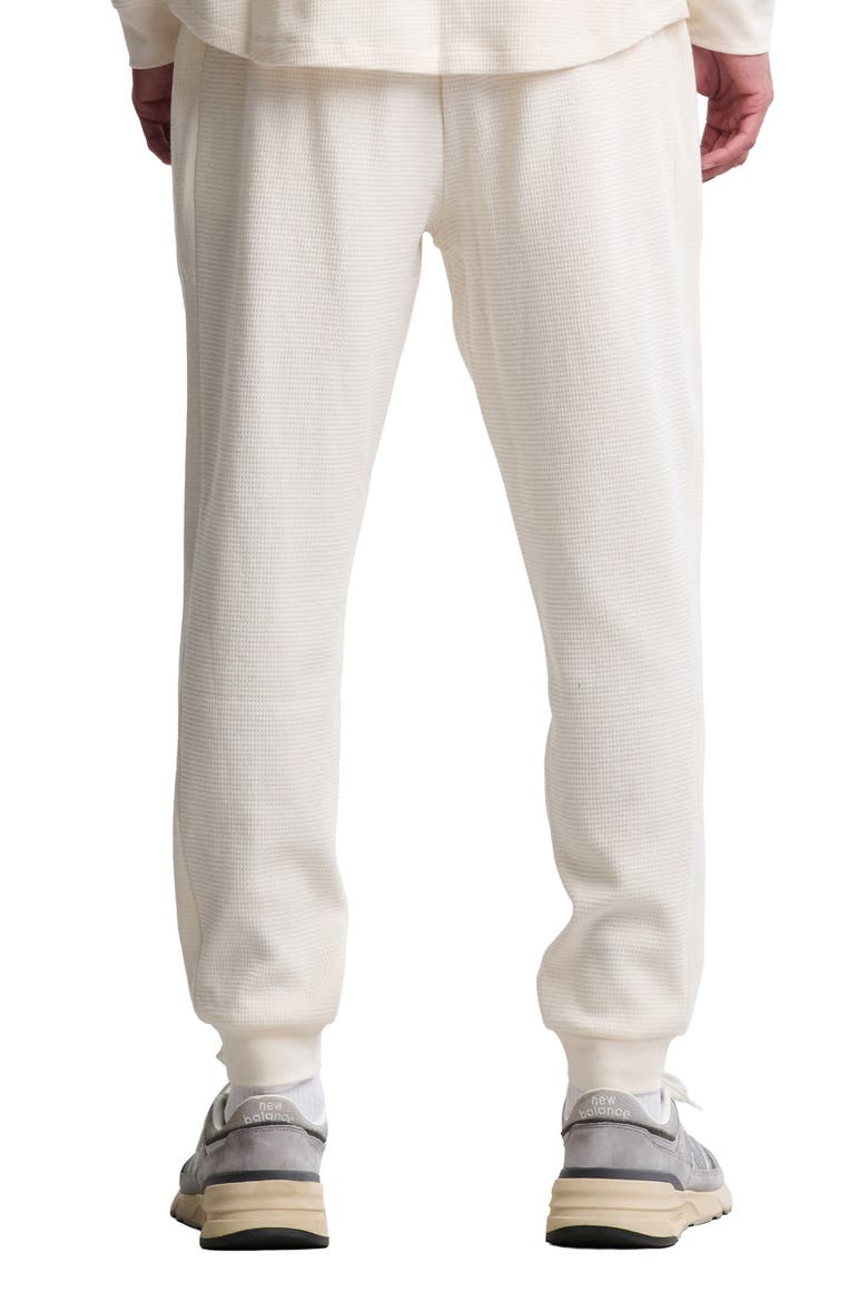 Waffle Knit Thermal Joggers, Alternate, color, CREAM