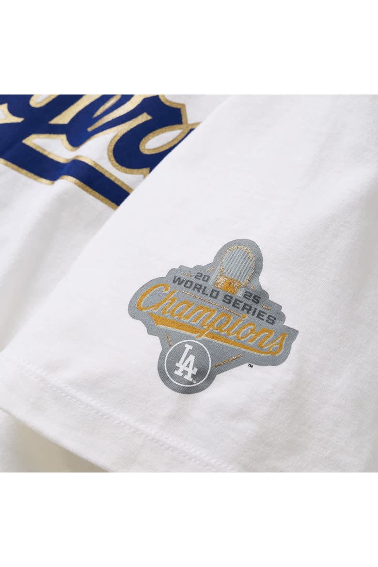 Men's Nike Mookie Betts White Los Angeles Dodgers 2026 Gold Collection Name & Number T-Shirt, Alternate, color, White
