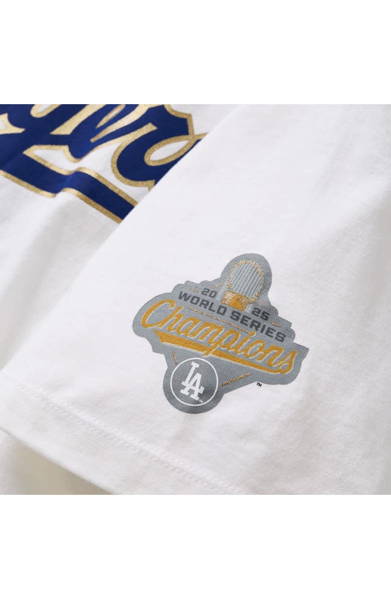 Nike Men's Nike Mookie Betts White Los Angeles Dodgers 2026 Gold Collection Name & Number T-Shirt, Alternate, color, White