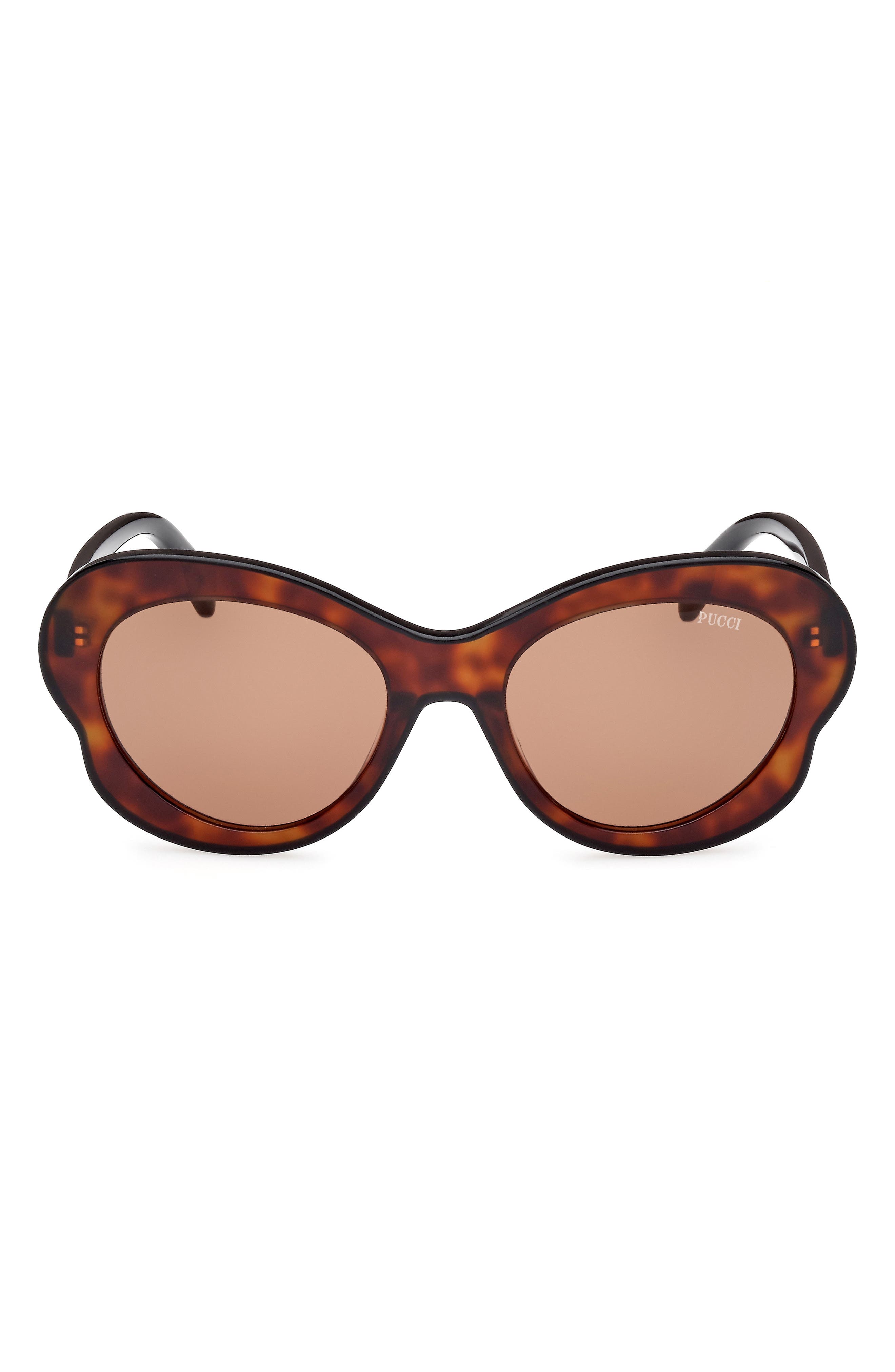 Emilio Pucci 54mm Round Sunglasses