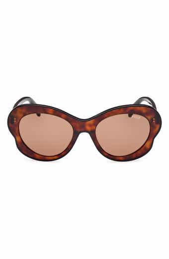 Emilio Pucci 54mm Round Sunglasses