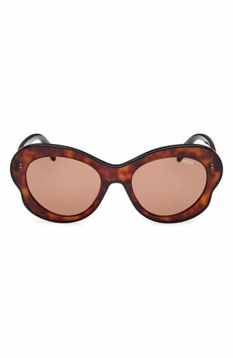 Emilio Pucci 54mm Round Sunglasses