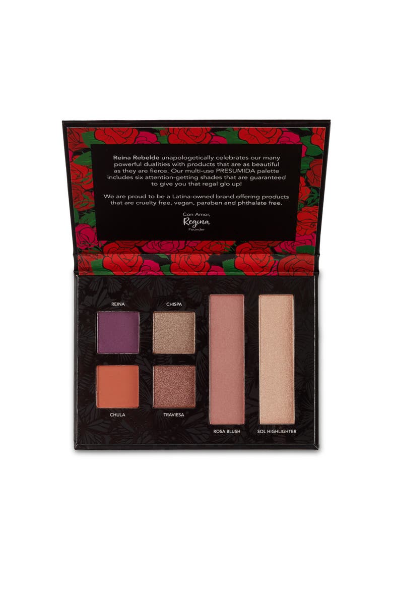 Multi-Use Color Palette for Face and Eyes, Main, color, Presumida