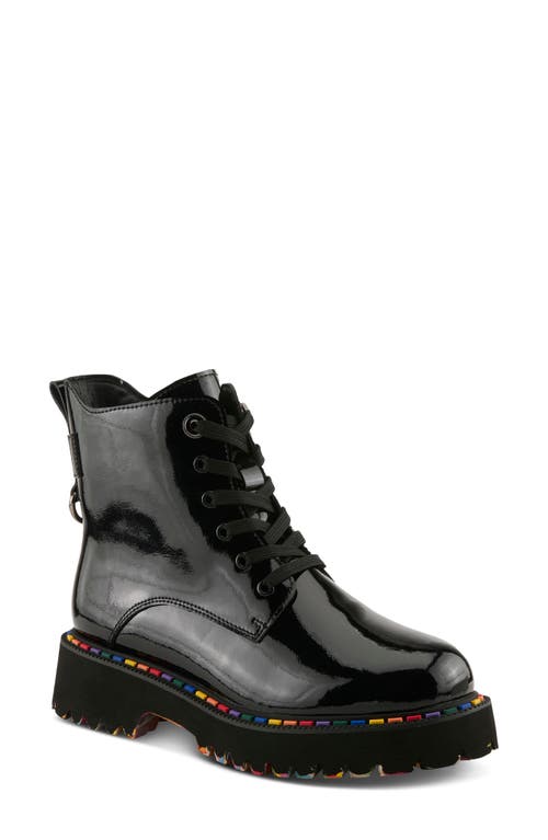 Spring Step Mistique Waterproof Combat Boot In Multi
