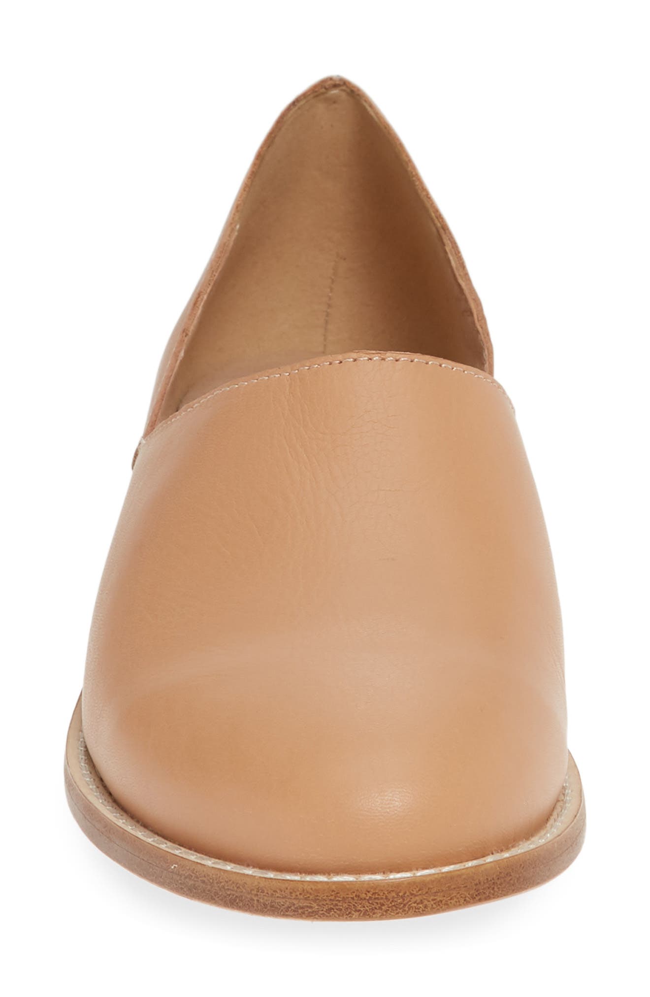 Allan Flat, Alternate, color, NATURAL LEATHER