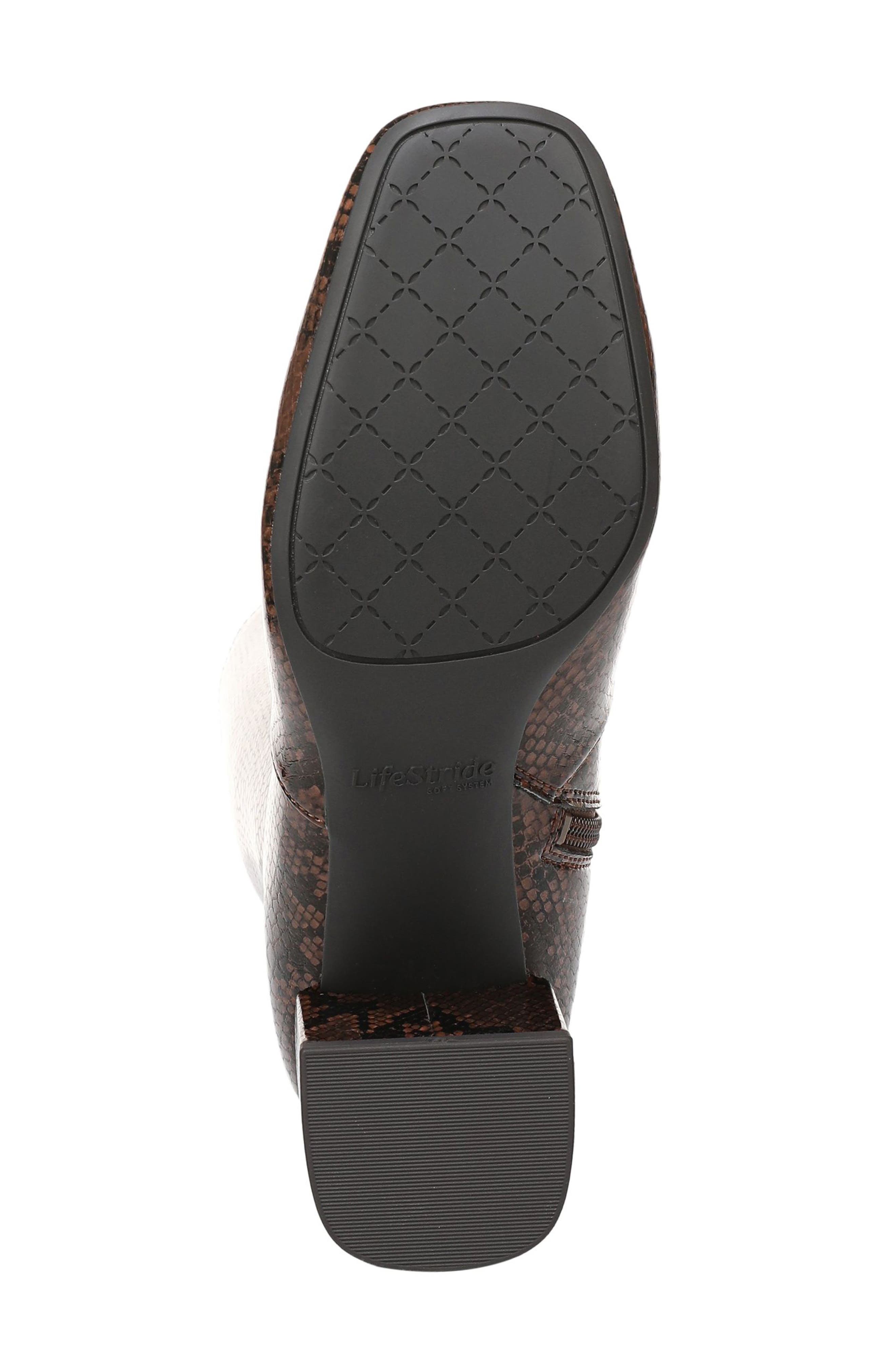 Cohen Knee High Boot, Alternate, color, DARK BROWN MULTI