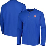 DUNBROOKE Men's Dunbrooke Chicago Cubs Royal Maverick Long Sleeve T-Shirt