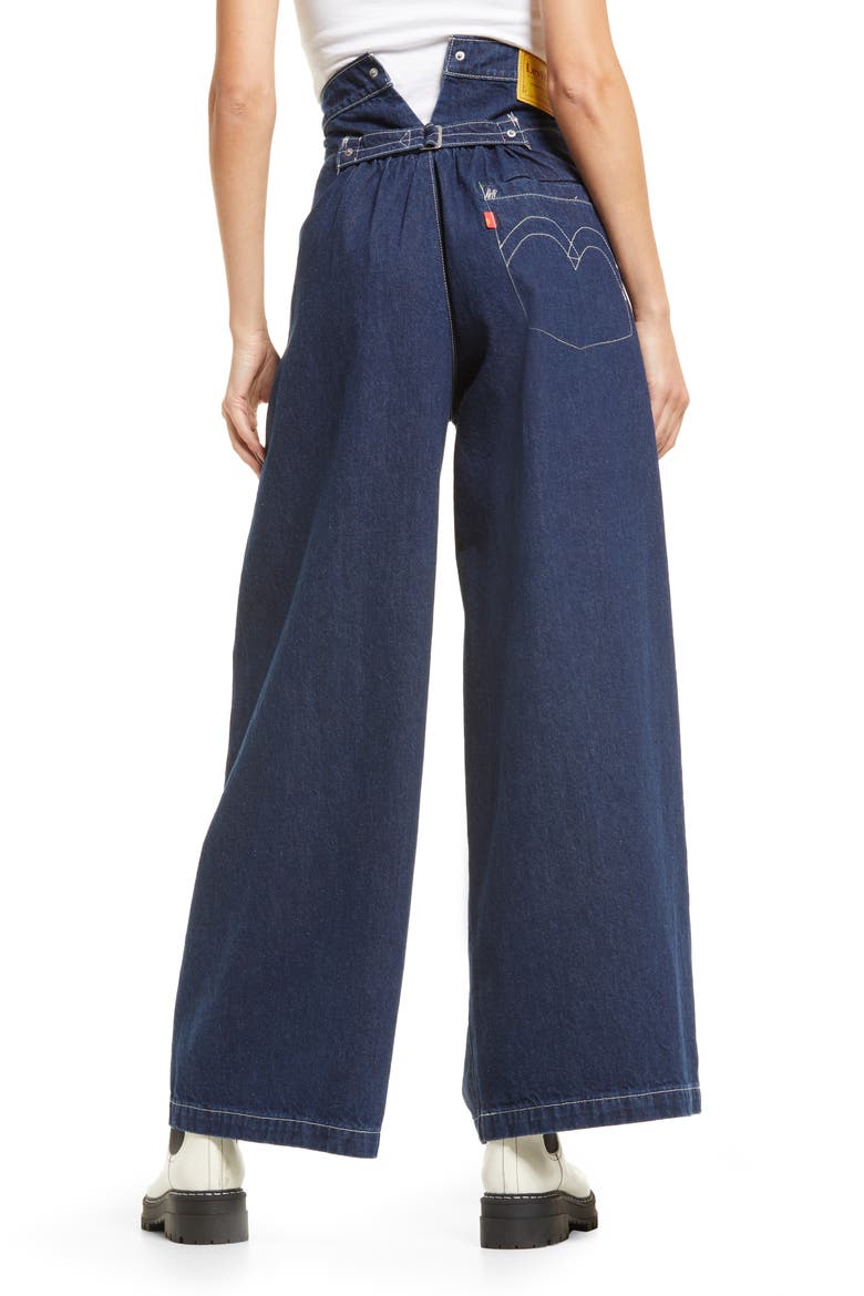 Levi's® Red Label High Waist Wide Leg Jeans, Alternate, color, AZURITE RINSE