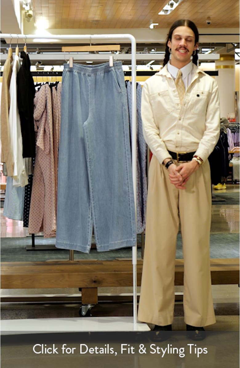 The Malibu Wide Leg Jeans, sales video thumbnail