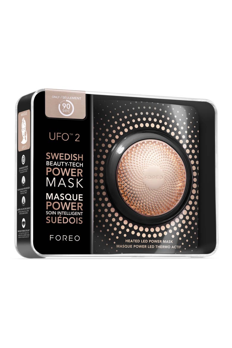 UFO™ 2 Power Mask & Light Therapy Device, Alternate, color, BLACK