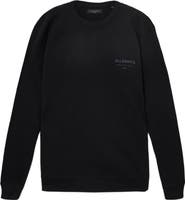 AllSaints Underground Logo Organic Cotton Graphic Sweatshirt
