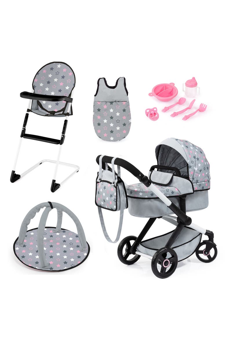 Xeo 11 Piece Pram Set, Main, color, Multicolored