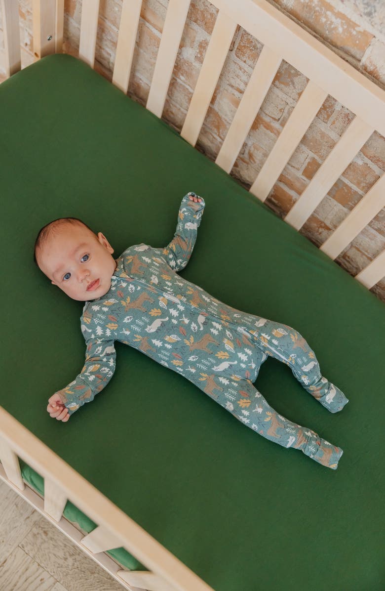 Copper Pearl Atwood Convertible Zip-Up Footie, Alternate, color, Atwood